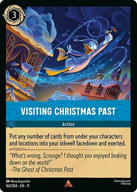 Image for Visiting Christmas Past (162/204) [Winterspell] (Cold Foil) - Disney Lorcana