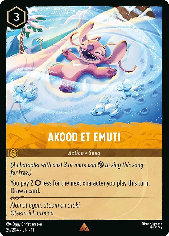 Image for Akood Et Emuti (29/204) [Winterspell] (Cold Foil) - Disney Lorcana