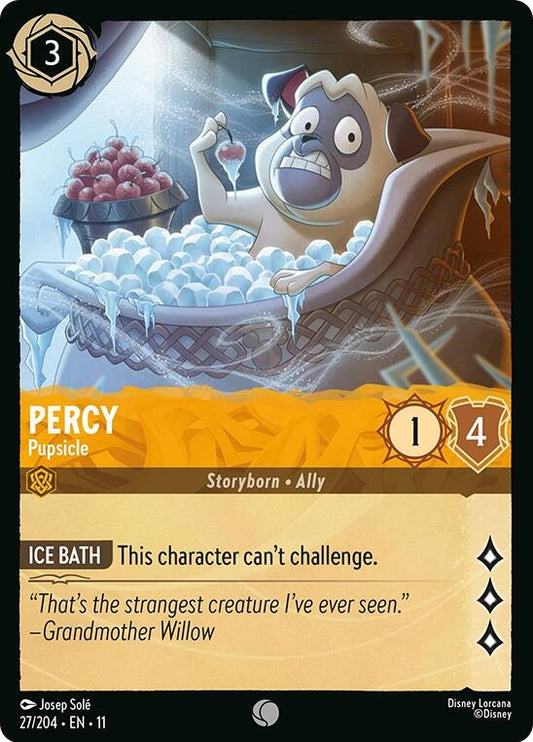 Image for Percy - Pupsicle (27/204) [Winterspell] (Cold Foil) - Disney Lorcana