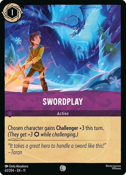 Image for Swordplay (63/204) [Winterspell] (Cold Foil) - Disney Lorcana