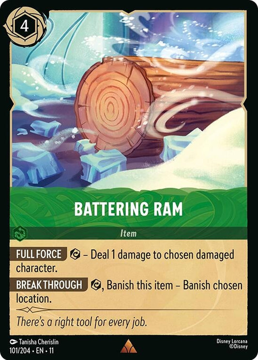 Image for Battering Ram (101/204) [Winterspell] (Cold Foil) - Disney Lorcana