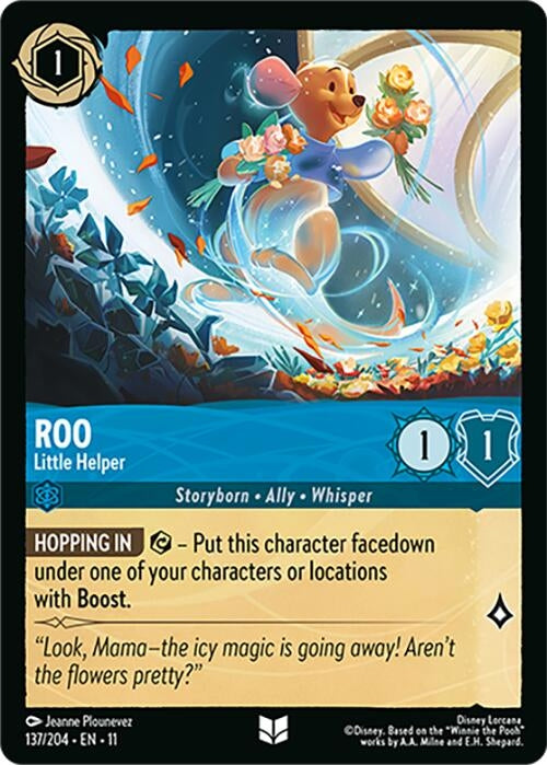 Image for Roo - Little Helper (137/204) [Winterspell] (Cold Foil) - Disney Lorcana