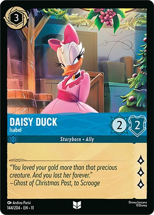 Image for Daisy Duck - Isabel (144/204) [Winterspell] (Cold Foil) - Disney Lorcana
