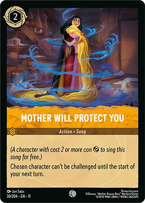 Image for Mother Will Protect You (30/204) [Winterspell] (Cold Foil) - Disney Lorcana