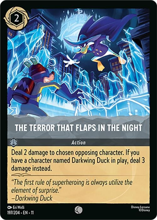 Image for The Terror That Flaps in the Night (197/204) [Winterspell] (Cold Foil) - Disney Lorcana