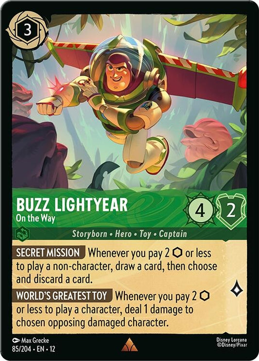 Image for Buzz Lightyear - On the Way (85/204) [Wilds Unknown] - Disney Lorcana