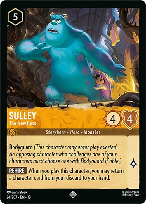 Image for Sulley - The New Boss (24/207) [Attack of the Vine!] (13) - Disney Lorcana