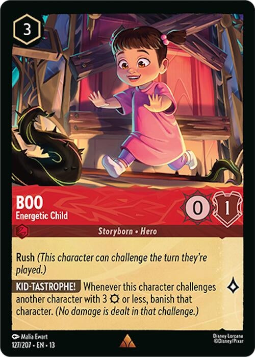 Image for Boo - Energetic Child (127/207) [Attack of the Vine!] (13) - Disney Lorcana