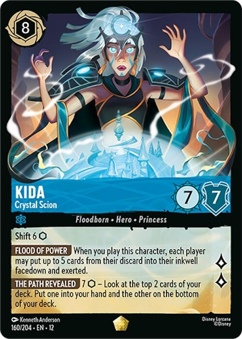 Image for Kida - Crystal Scion (160/204) [Wilds Unknown] (Cold Foil) - Disney Lorcana