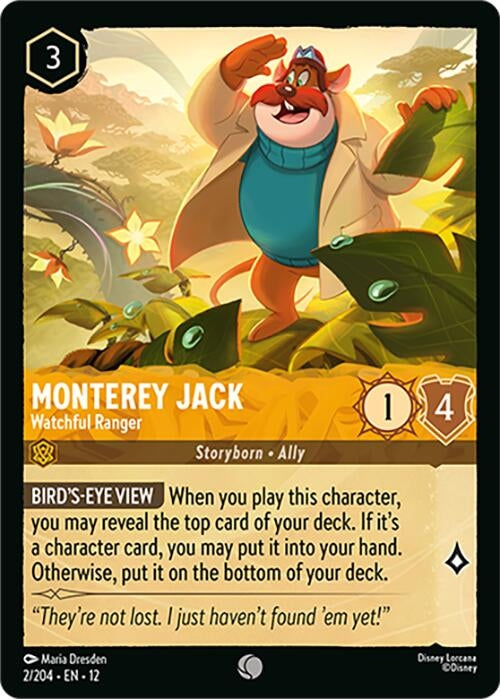 Image for Monterey Jack - Watchful Ranger (2/204) [Wilds Unknown] - Disney Lorcana