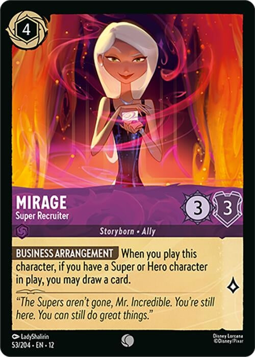 Image for Mirage - Super Recruiter (53/204) [Wilds Unknown] - Disney Lorcana