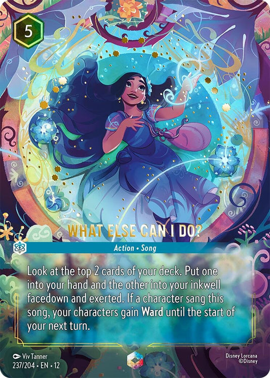Image for What Else Can I Do? (Enchanted) (237/204) [Wilds Unknown] (Holofoil) - Disney Lorcana