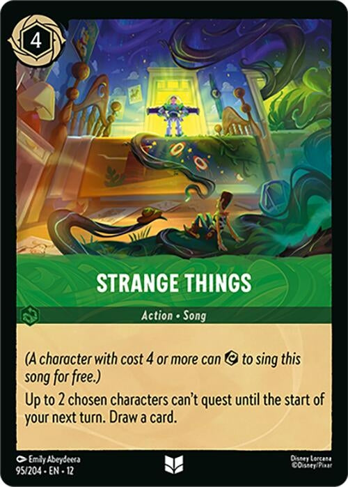 Image for Strange Things (95/204) [Wilds Unknown] - Disney Lorcana