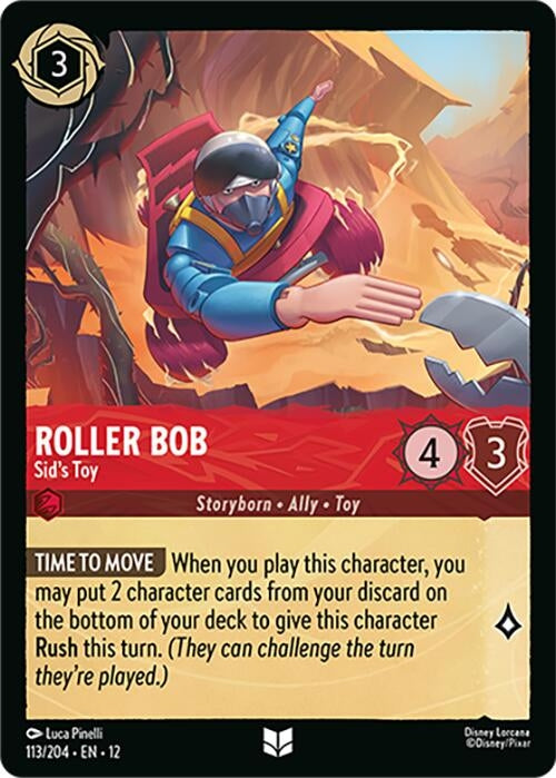 Image for Roller Bob - Sid's Toy (113/204) [Wilds Unknown] - Disney Lorcana
