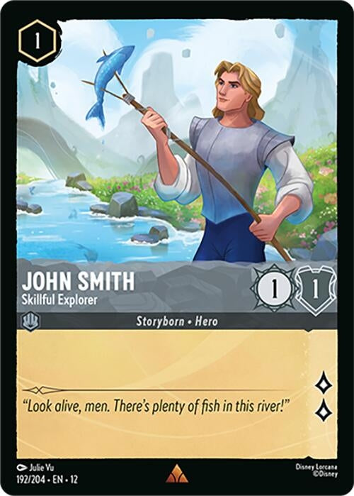 Image for John Smith - Skillful Explorer (192/204) [Wilds Unknown] (Cold Foil) - Disney Lorcana