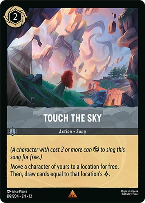 Image for Touch the Sky (199/204) [Wilds Unknown] (Cold Foil) - Disney Lorcana