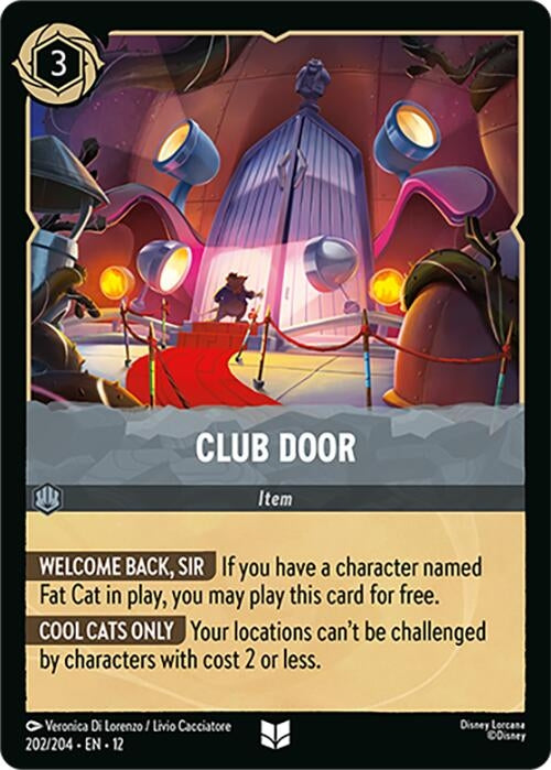 Image for Club Door (202/204) [Wilds Unknown] - Disney Lorcana