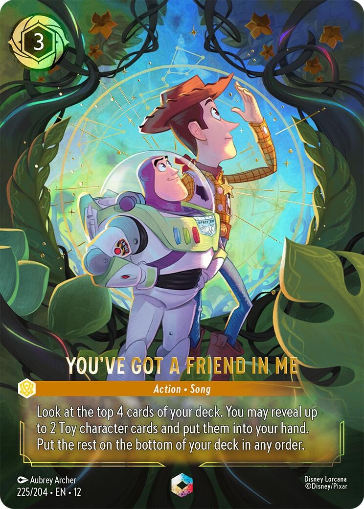 Image for You've Got a Friend in Me (Enchanted) (225/204) [Wilds Unknown] (Holofoil) - Disney Lorcana