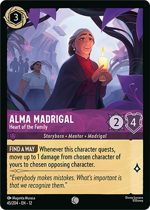 Image for Alma Madrigal - Heart of the Family (45/204) [Wilds Unknown] (Cold Foil) - Disney Lorcana