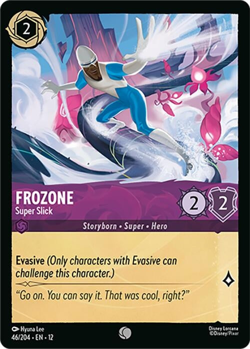 Image for Frozone - Super Slick (46/204) [Wilds Unknown] (Cold Foil) - Disney Lorcana