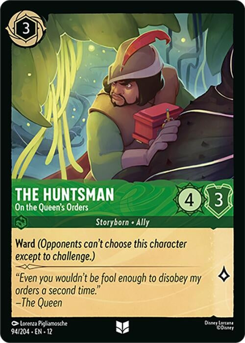 Image for The Huntsman - On the Queen's Orders (94/204) [Wilds Unknown] (Cold Foil) - Disney Lorcana