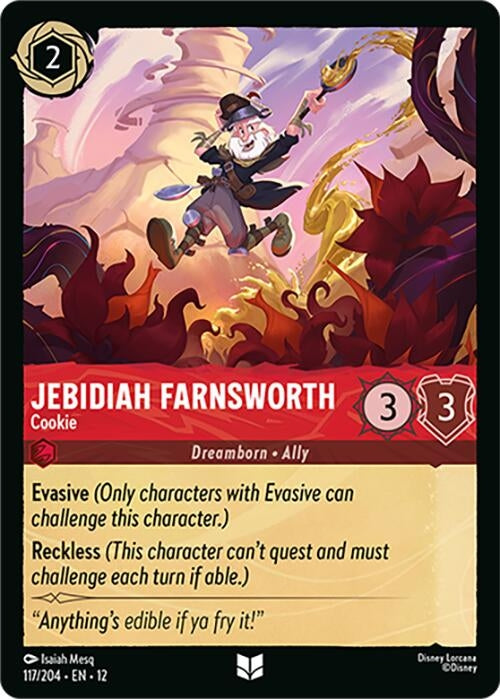 Image for Jebidiah Farnsworth - Cookie (117/204) [Wilds Unknown] - Disney Lorcana