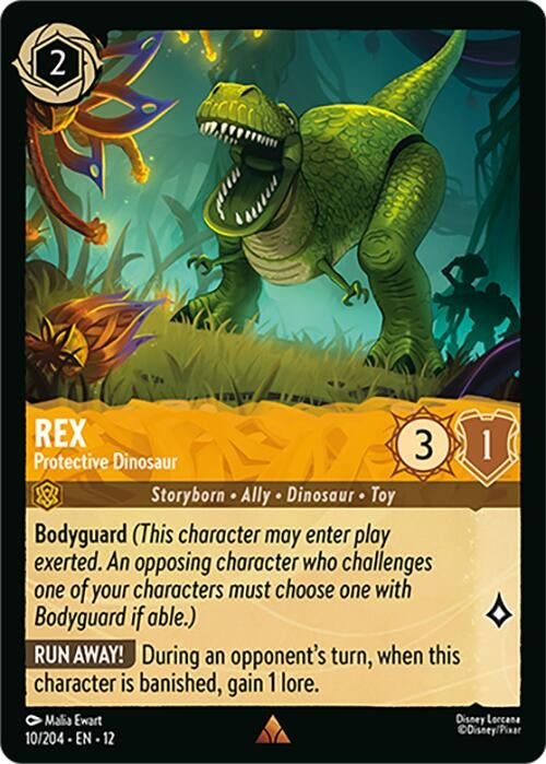 Image for Rex - Protective Dinosaur (10/204) [Wilds Unknown] - Disney Lorcana