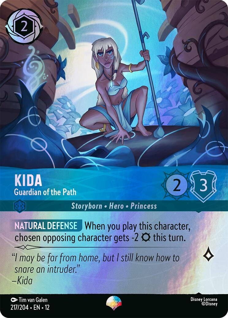 Image for Kida - Guardian of the Path (Epic) (217/204) [Wilds Unknown] (Holofoil) - Disney Lorcana