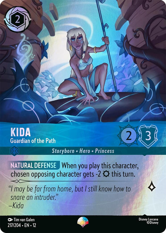 Image for Kida - Guardian of the Path (Epic) (217/204) [Wilds Unknown] (Holofoil) - Disney Lorcana