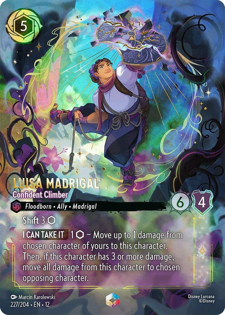 Image for Luisa Madrigal - Confident Climber (Enchanted) (227/204) [Wilds Unknown] (Holofoil) - Disney Lorcana