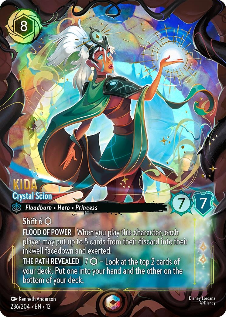 Image for Kida - Crystal Scion (Enchanted) (236/204) [Wilds Unknown] (Holofoil) - Disney Lorcana
