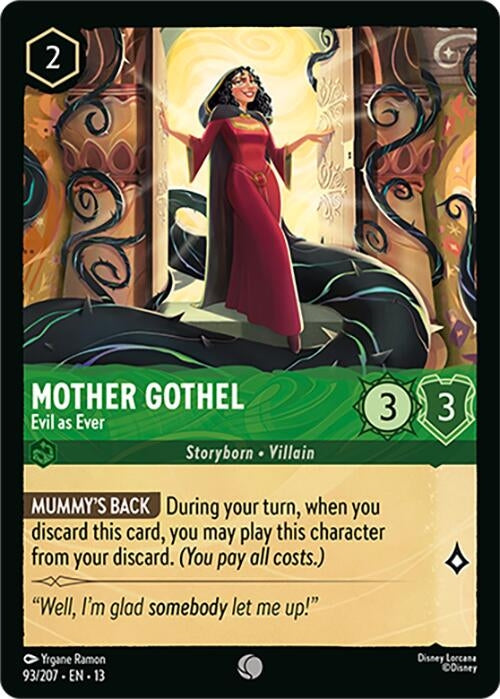Image for Mother Gothel - Evil as Ever (93/204) [Attack of the Vine!] (13) - Disney Lorcana