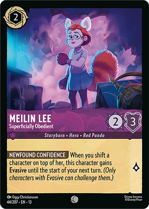 Image for Meilin Lee - Superficially Obedient (44/204) [Attack of the Vine!] (13) - Disney Lorcana