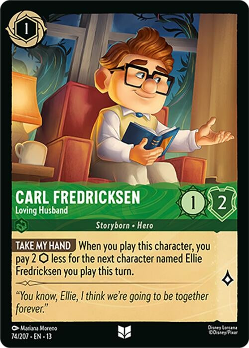 Image for Carl Fredricksen - Loving Husband (74/204) [Attack of the Vine!] (13) - Disney Lorcana