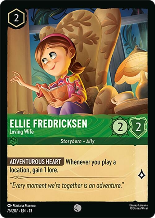 Image for Ellie Fredricksen - Loving Wife (75/204) [Attack of the Vine!] (13) - Disney Lorcana