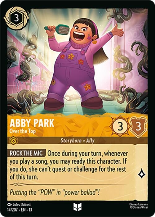 Image for Abby Park - Over the Top (14/204) [Attack of the Vine!] (13) - Disney Lorcana