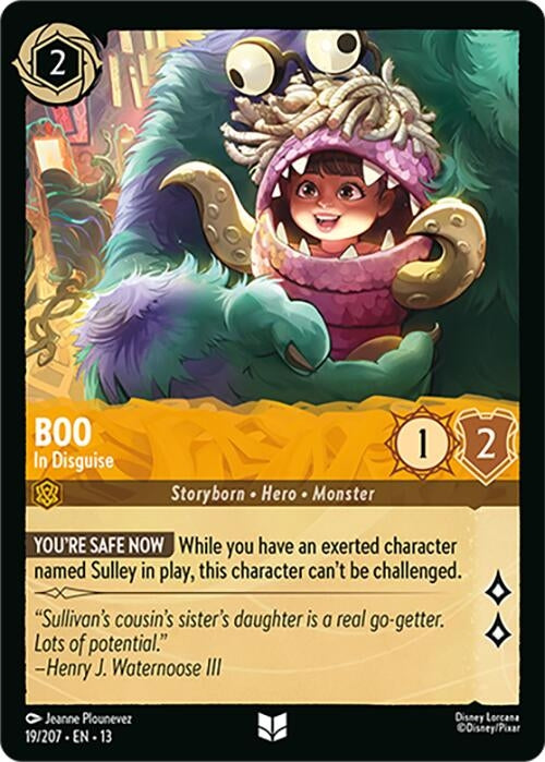 Image for Boo - In Disguise (19/204) [Attack of the Vine!] (13) - Disney Lorcana