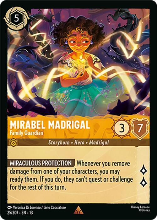 Image for Mirabel Madrigal - Family Guardian (25/204) [Attack of the Vine!] (13) - Disney Lorcana