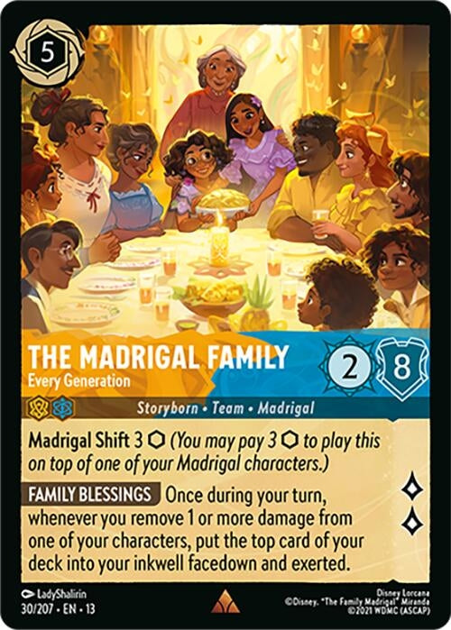 Image for The Madrigal Family - Every Generation (30/204) [Attack of the Vine!] (13) - Disney Lorcana