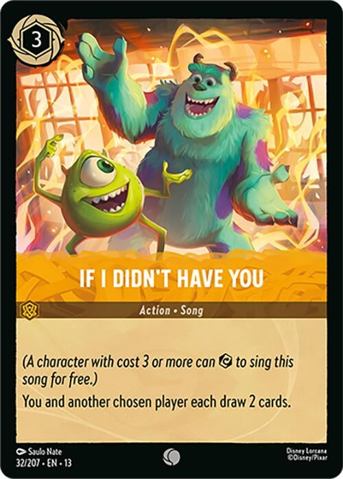 Image for If I Didn't Have You (32/204) [Attack of the Vine!] (Cold Foil) (13) - Disney Lorcana