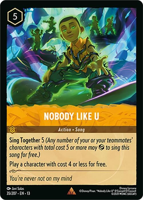 Image for Nobody Like U (35/204) [Attack of the Vine!] (13) - Disney Lorcana