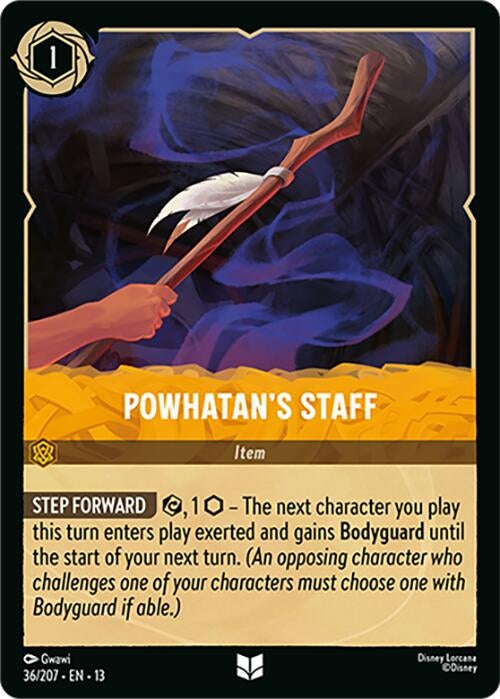 Image for Powhatan's Staff (36/204) [Attack of the Vine!] (13) - Disney Lorcana