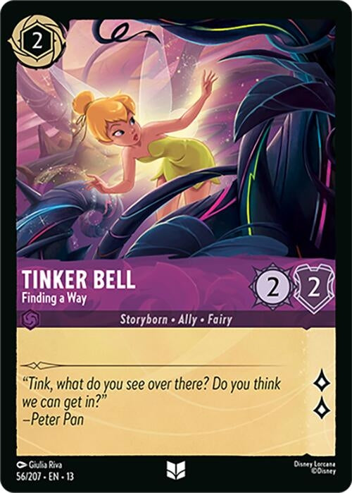 Image for Tinker Bell - Finding a Way (56/204) [Attack of the Vine!] (13) - Disney Lorcana