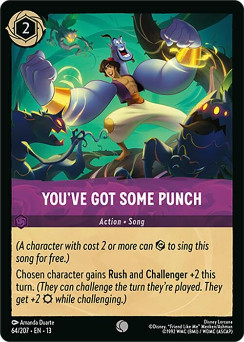 Image for You've Got Some Punch (64/204) [Attack of the Vine!] (Cold Foil) (13) - Disney Lorcana
