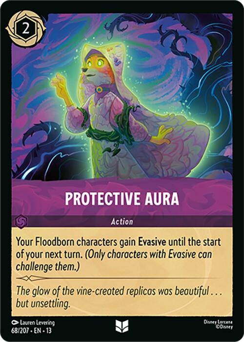 Image for Protective Aura (68/204) [Attack of the Vine!] (13) - Disney Lorcana