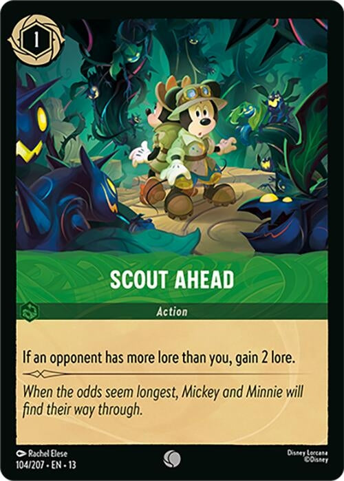Image for Scout Ahead (104/204) [Attack of the Vine!] (Cold Foil) (13) - Disney Lorcana