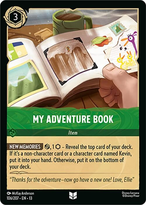 Image for My Adventure Book (106/204) [Attack of the Vine!] (13) - Disney Lorcana
