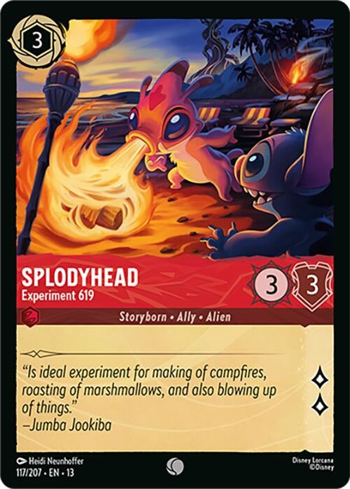 Image for Splodyhead - Experiment 619 (117/204) [Attack of the Vine!] (13) - Disney Lorcana