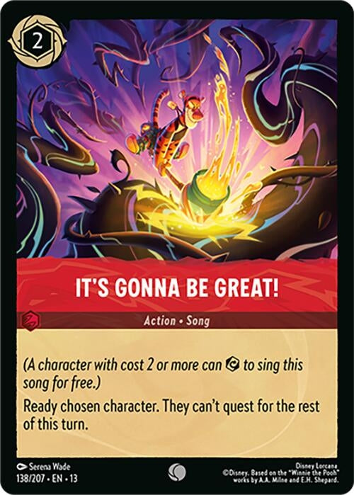 Image for It's Gonna Be Great! (138/204) [Attack of the Vine!] (13) - Disney Lorcana