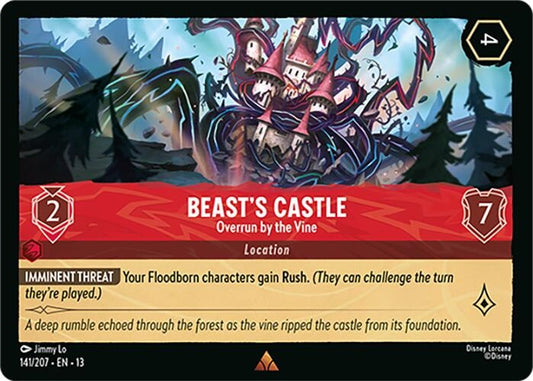 Image for Beast's Castle - Overrun by the Vine (141/204) [Attack of the Vine!] (13) - Disney Lorcana